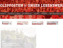 Tablet Screenshot of holzpfosten.de